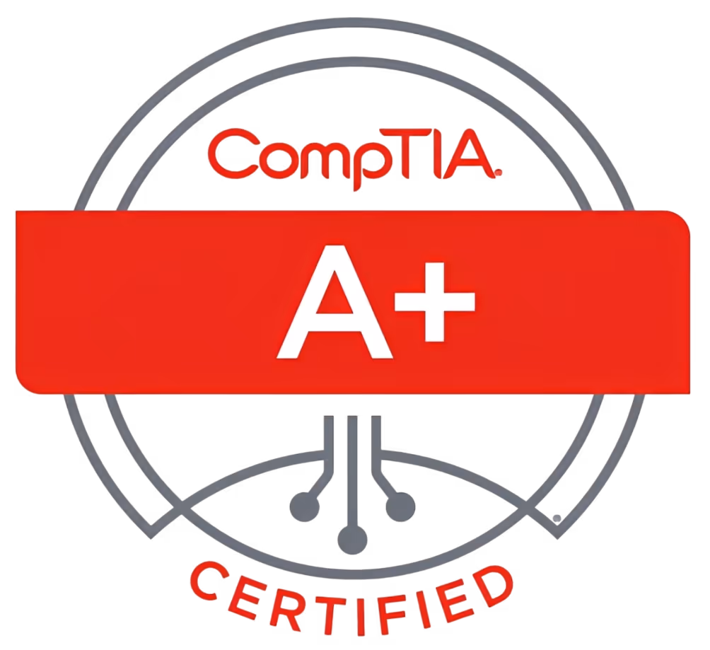 CompTIA A+ Certified logo