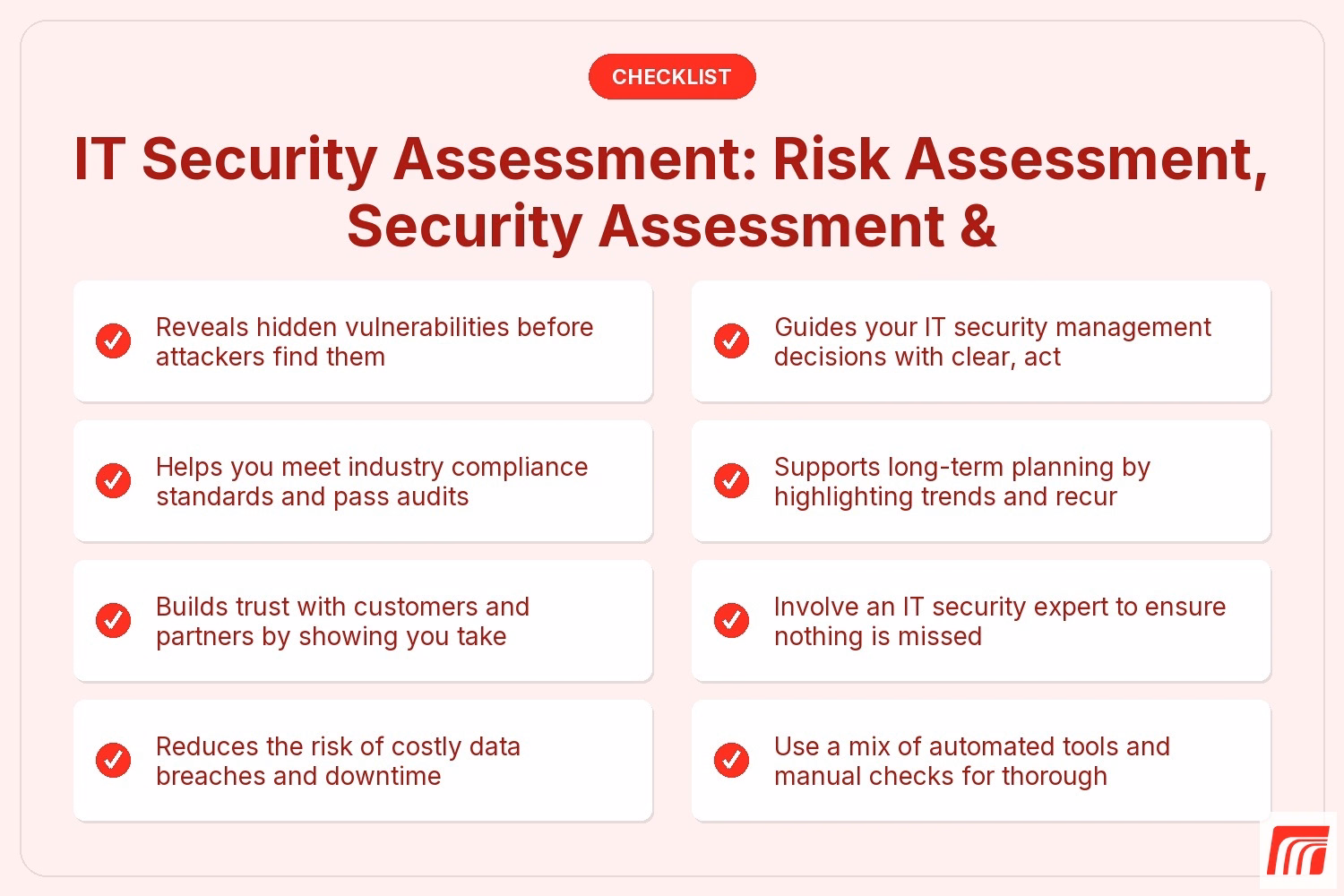 IT Security Assessment: Risk Assessment, Security Assessment &